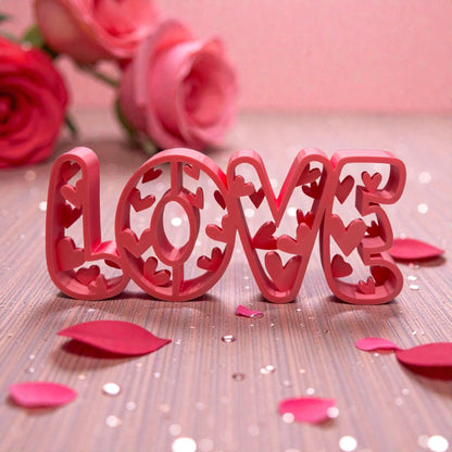!!! B - Ware !!! Schriftzug " Love "!