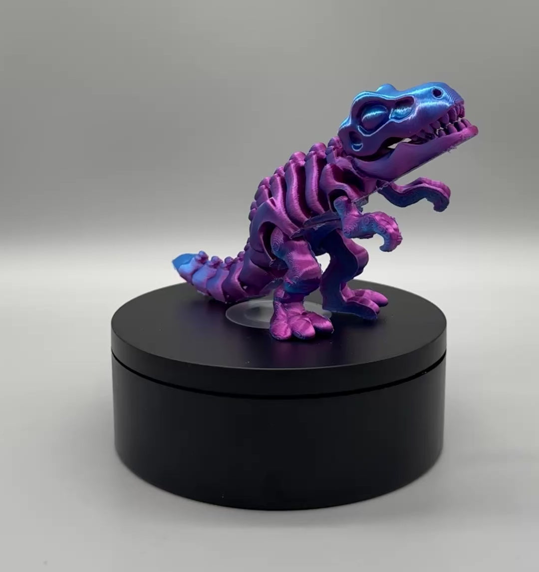 Flexi T-Rex 3D-Druck Detailansicht bewegliche Glieder
