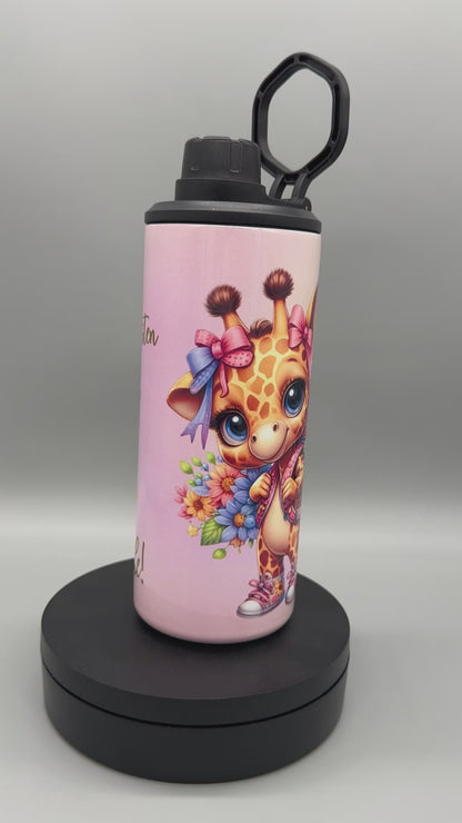 Edelstahl Thermo Trinkflasche Der Sandkasten kann mich mal - 450ml isoliert