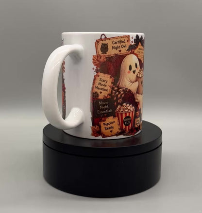 Tasse "Halloween Movie Night" – Keramiktasse 300ml