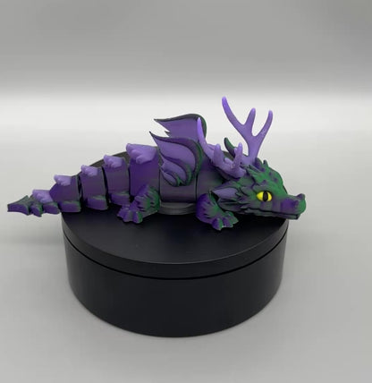 Flexi Hirschdrache 3D-Druck verschiedene Farben