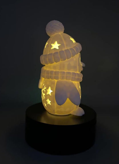 3D-Druck LED-Teelichthalter Pinguin