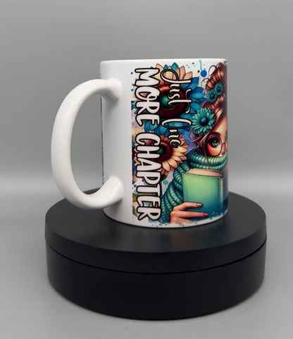 Tasse "Just One More Chapter" – Keramiktasse für Buchliebhaber 300ml